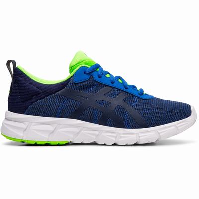 Asics Gel-Quantum Lyte - Lasten Tennarit - Kuninkaallinen Sininen/Vihreä